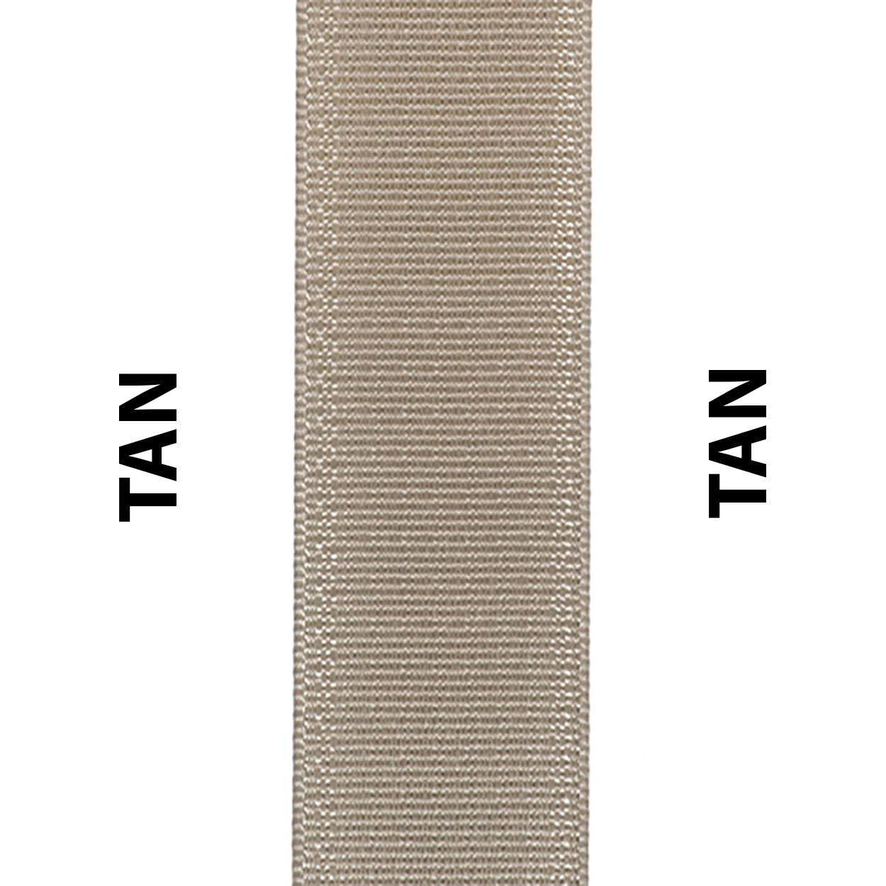 Tan Seat Belt Webbing Replacement Strap